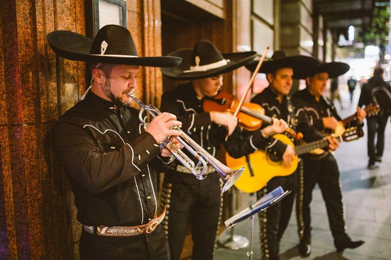 Mariachi performance